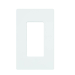 CW-1-WH Placa de pared rectangular LUTRON