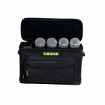 SH-MICBAG04  ESTUCHE GATOR P/4 MICROFONOS SHURE