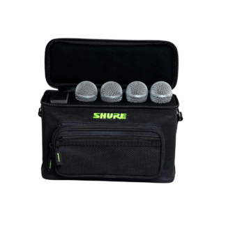 SH-MICBAG04  ESTUCHE GATOR P/4 MICROFONOS SHURE