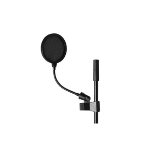 ASVS4-B Filtro Anti-pop Para Micrófonos Con Clip On Stage